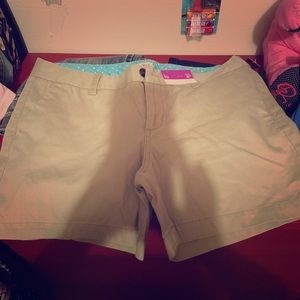 Merona size 10 khacki shorts